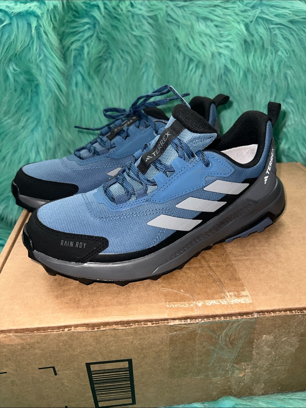 NIB adidas Men's 6/ Women’s 7.5 Terrex Anylander Rain.rdy Hiking Shoes
